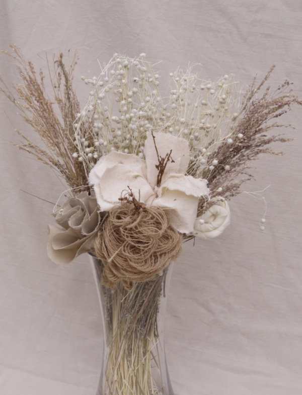 Flores de tela